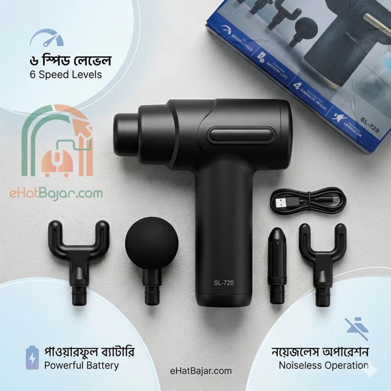 Mini Massager Gun – Portable Muscle Therapy Device